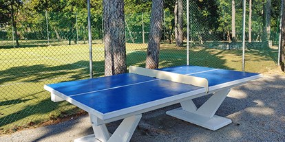 Motorhome parking space - Tennis - Trieste - Camping Village Mare Pineta****