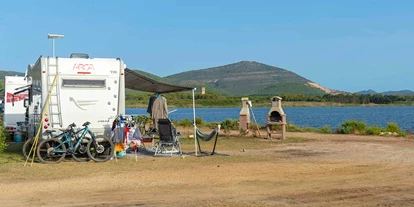 Parkeerplaats voor camper - Umgebungsschwerpunkt: Strand - Alghero - Riviera del Corallo - Camping Village Laguna Blu****