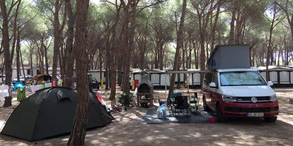 Posto auto camper - Vignola Mare - Aglientu (OT) - Campingplatz Baia Blu La Tortuga****