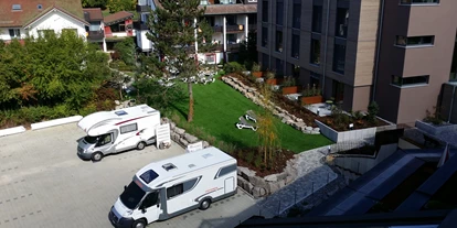 Parkeerplaats voor camper - Art des Stellplatz: eigenständiger Stellplatz - Hüfingen - Waldeck SPA Kur- & Wellness Resort