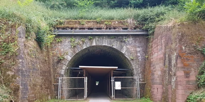 Posto auto camper - Höheinöd - Glan-Blies-Radweg (Tunnel Richtung Waldmohr) - Stellplatz beim Sportplatz
