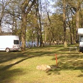 RV parking space - Freiheit im Wohnmobilhafen - Camping Am Großen Lausiger Teich