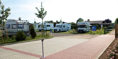 Place de parking pour camping-car - Hunde erlaubt: Hunde erlaubt - Wittmoldt - Unser neuer Wohnmobilhafen, der keine Wünsche offen lässt. - Wohnmobilpark Ostseestrand