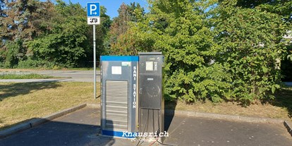 Motorhome parking space - Klitten - Parkplatz an der B 96