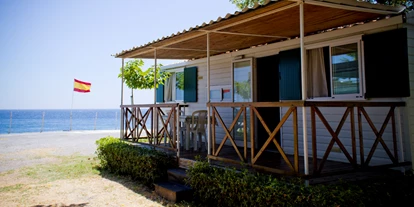 Posto auto camper - Umgebungsschwerpunkt: Strand - Messina - Casemobili / bungalow - Parco di Campeggio La Focetta Sicula