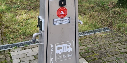 Reisemobilstellplatz - Entsorgung Toilettenkassette - Birkenhördt - Wasserversorgung - Schlossgärten Bad Bergzabern