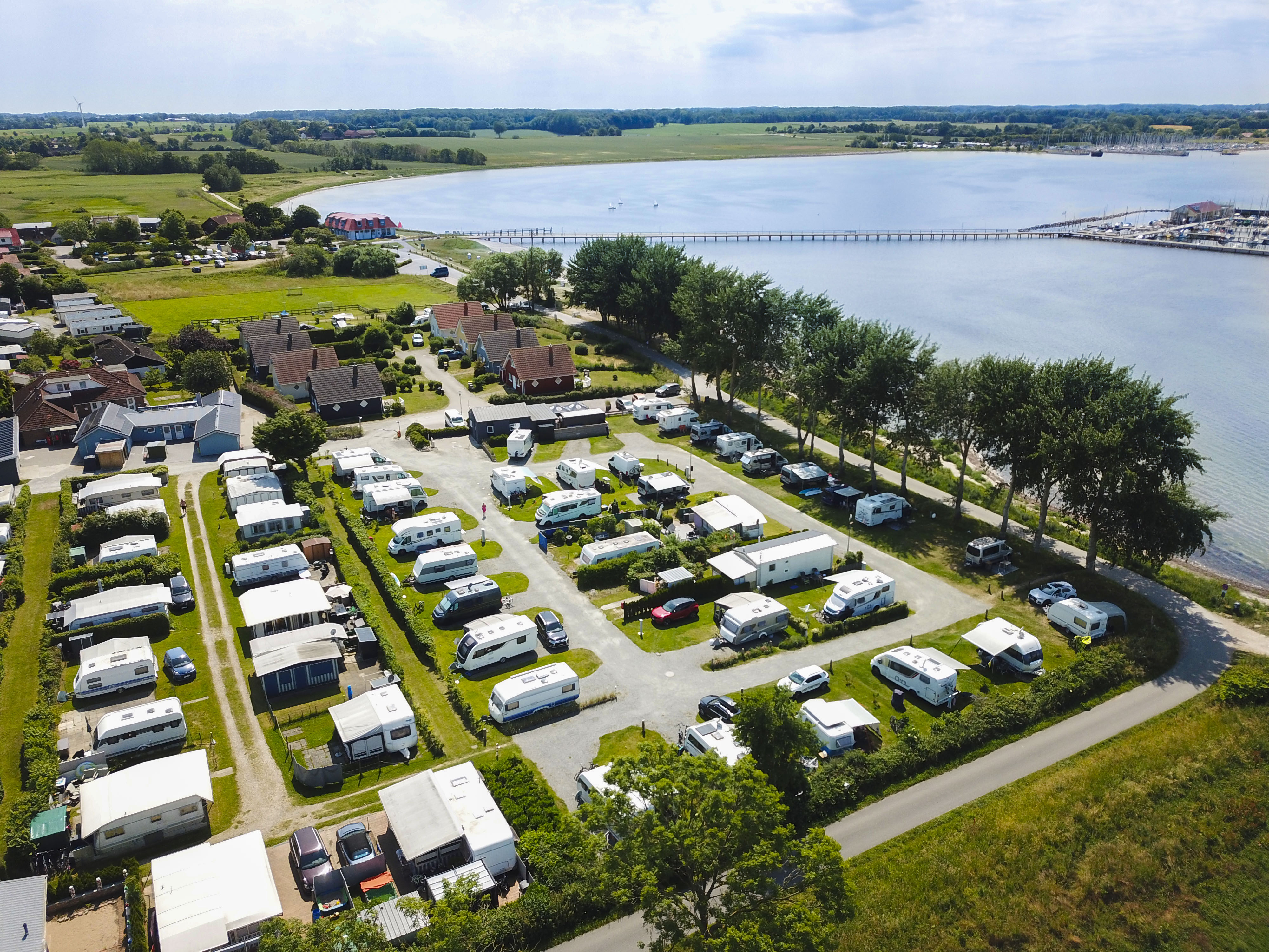 Motorhome parking ground - Campingplatz-Wackerballig