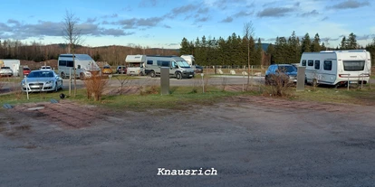 Plaza de aparcamiento para autocaravanas - Pöhl - Wohnmobil- und Caravanplatz Badegärten Eibenstock