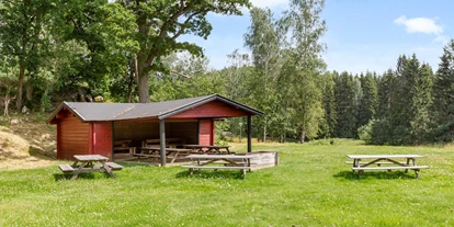 Parkeerplaats voor camper - Angelmöglichkeit - Zuid-Zweden - Grillplatz - Risebo Gård