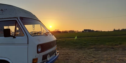 Reisemobilstellplatz - Wohnwagen erlaubt - Lemgo - Sonnenuntergang  - Wanderparadies, Natur pur, Bauernhof von privat 
