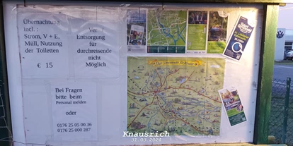 Parkeerplaats voor camper - Art des Stellplatz: eigenständiger Stellplatz - Luckau (Landkreis Dahme-Spreewald) - Xparking wohnmobilstellplatz
