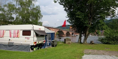 Parkeerplaats voor camper - SUP Möglichkeit - Sensbachtal - "MainCamping" Miltenberg