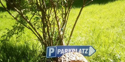 Place de parking pour camping-car - Bühl (Rastatt) - Stellplatz 1  - Natur Paradies - Idyllische Alleinlage mit WC 