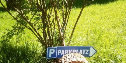 Motorhome parking space - Lautenbach - Stellplatz 1  - Natur Paradies - Idyllische Alleinlage mit WC 