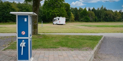 Reisemobilstellplatz - Entsorgung Toilettenkassette - Jirkov - Stellplatz Seiffen Erzgebirge am Waldgasthof "Bad Einsiedel"