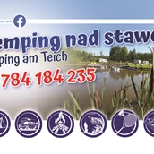 Parkeerplaats voor campers - Kemping nad stawem Harsz/ Camping am Teich Harsz