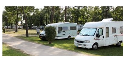Reisemobilstellplatz - Wohnwagen erlaubt - Bad Bellingen - http://www.camping-gugel.de/campingpark/stellplaetze.html - Stellplatz am Campingpark Gugel