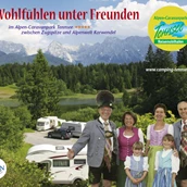 Espacio de estacionamiento para vehículos recreativos - Im Hotel bin ich Gast, im Caravan bin ich Zuhause. - Alpen-Caravanpark Tennsee