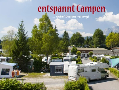 Reisemobilstellplatz - Grauwasserentsorgung - Großweil - In unseren Kompakt- Versorgungssäulen finden Sie alle wichtigen Versorgungsleitungen. - Alpen-Caravanpark Tennsee