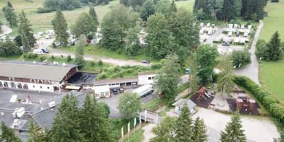 Reisemobilstellplatz - Entsorgung Toilettenkassette - PLZ 82432 (Deutschland) - Alpen-Caravanpark Tennsee