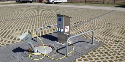 RV park - Entsorgung Toilettenkassette - Hamm (Hamm, Stadt) - Die Entsorgungsstation - Stellplatz am City Motel