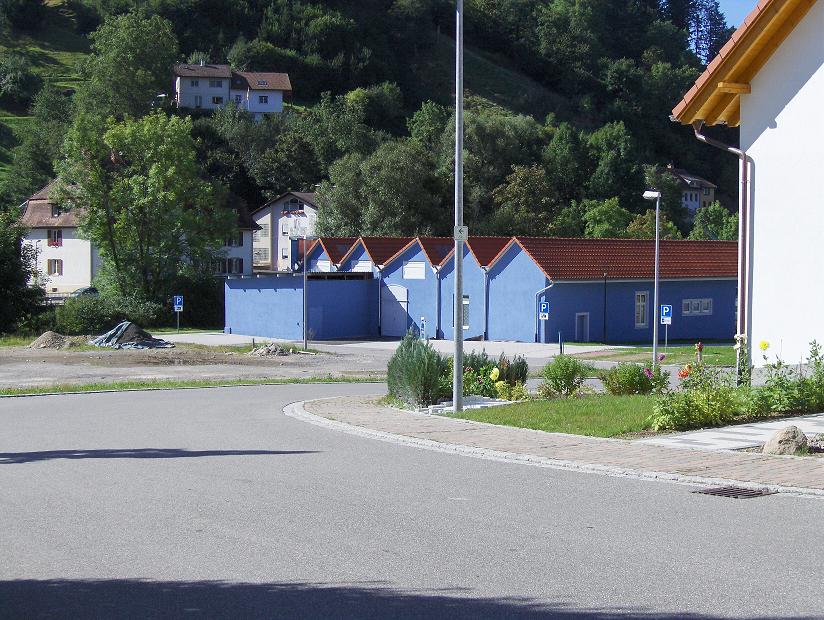 aire de camping-car - Die Wohnmobilstellplätze in Zell im Wiesental befinden sich mitten im Ort, fußläufiges Einkaufen ist kein Problem. - Zell im Wiesental