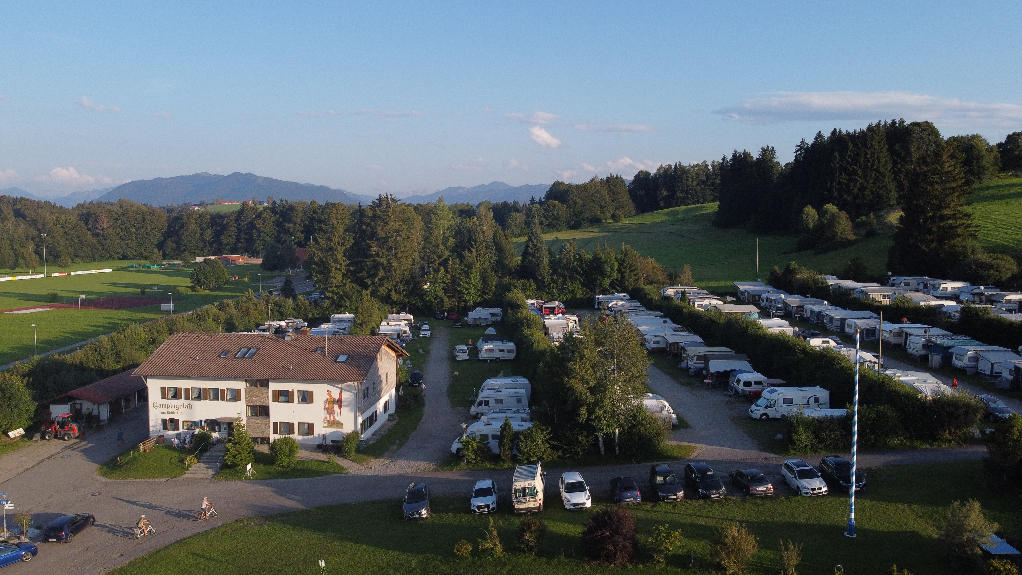 Camperplaats - Terrassen-Camping am Richterbichl