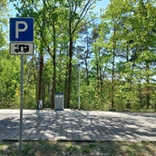 Parkeerplaats voor campers - Sani-Station - Stellplatz auf der Insel