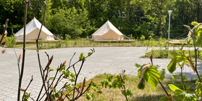 Parkeerplaats voor camper - Wohnwagen erlaubt - West-Jutland - Zelt platz - Sunds SøCamp