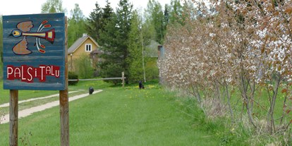 Reisemobilstellplatz - Umgebungsschwerpunkt: am Land - Südost-Estland - Palsi talu, ein hübscher kleiner Biobauernhof im Südosten Estlands für Naturliebhaber. 