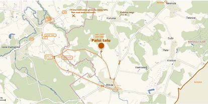 Posto auto camper - Estonia orientale - Palsi talu, ein hübscher kleiner Biobauernhof im Südosten Estlands für Naturliebhaber. 