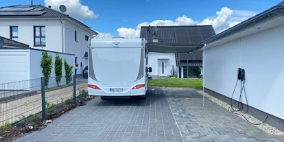 Place de parking pour camping-car - Frischwasserversorgung - Königs Wusterhausen - Berliner Umland in Neuenhagen bei Berlin