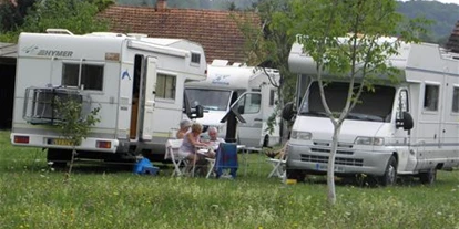 Place de parking pour camping-car - Umgebungsschwerpunkt: Fluss - Croatie centrale - Slavonie - Autocamp Radonja - Autocamp Radonja