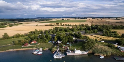 Reisemobilstellplatz - SUP Möglichkeit - Edermünde - Blick auf die Umgebung des Singliser Sees - Stellplatz am Singliser See