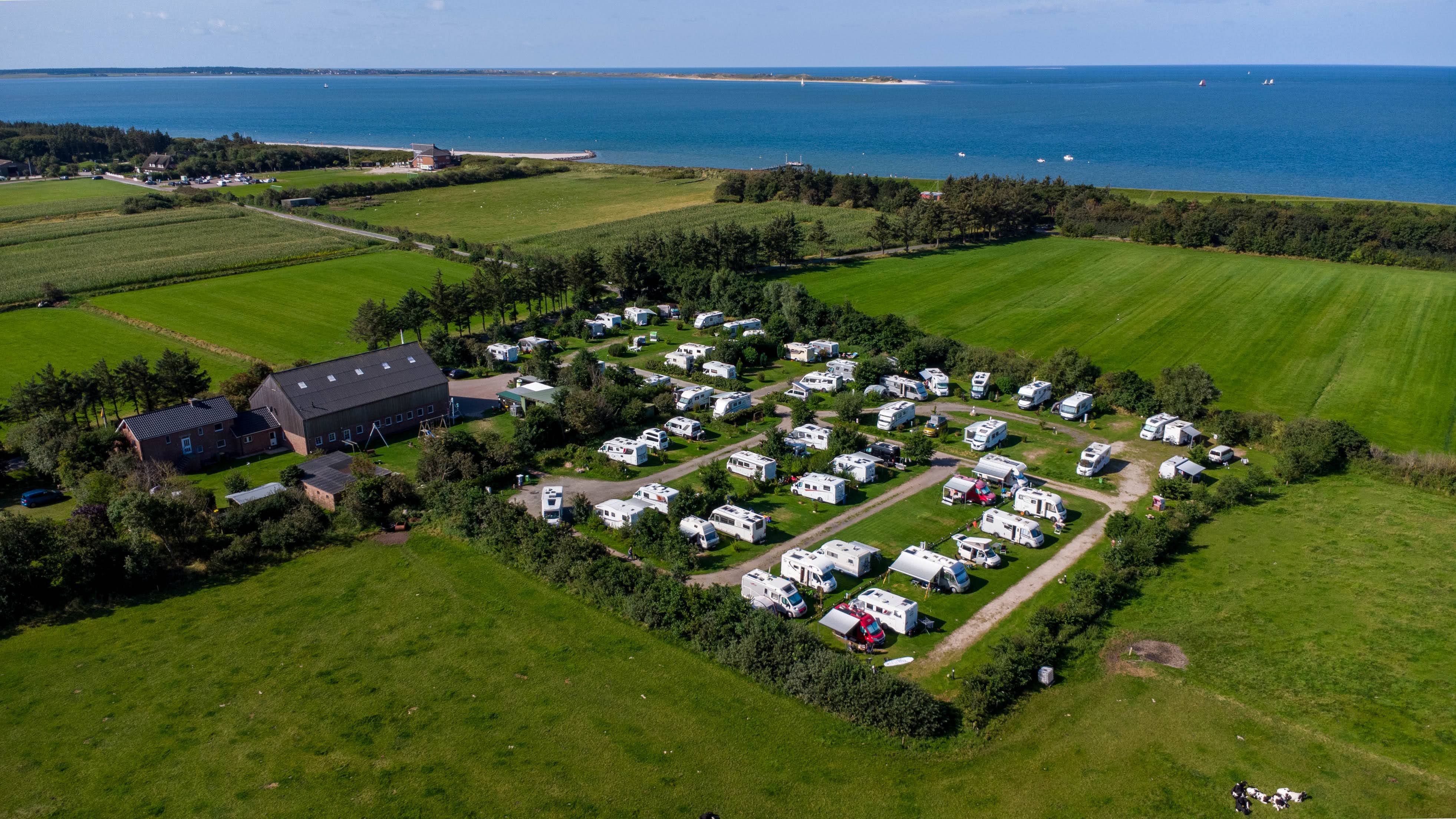Wohnmobilstellplatz - Wohnmobilstellplatz Utersum auf Föhr