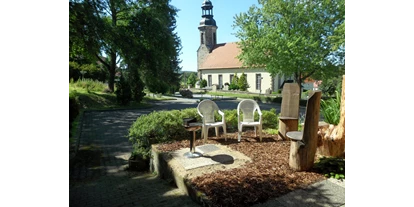 Motorhome parking space - Umgebungsschwerpunkt: am Land - Olbersdorf (Landkreis Görlitz) - Der ruhige Platz in der Sonne. - Stellplatz Landrock