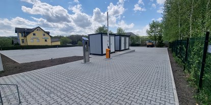 Motorhome parking space - Art des Stellplatz: eigenständiger Stellplatz - Grünbach (Vogtlandkreis) - Campingpark Gläser in der Montanregion Erzgebirge