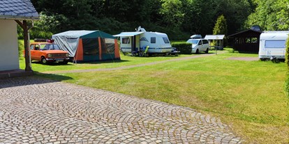 Motorhome parking space - Stromanschluss - Geyer - Camping Himmelmühle