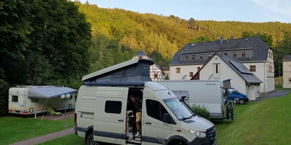 Reisemobilstellplatz - Duschen - Flöha - Camping Himmelmühle