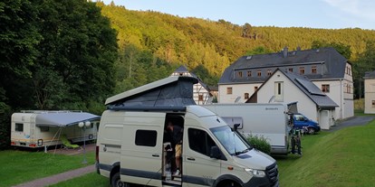 Motorhome parking space - Stromanschluss - Oederan - Camping Himmelmühle