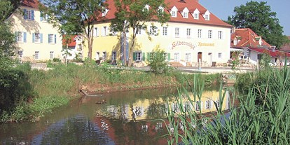 Motorhome parking space - Restaurant - Gunzenhausen - Beschreibungstext für das Bild - Stellplatz Gasthaus Silbermühle