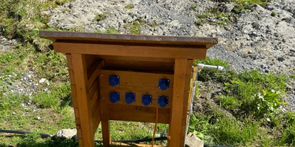 Posto auto camper - Hunde erlaubt: Hunde erlaubt - Vallese - Strom und Wasser - Stellplatz Alpenlodge Grimselpass 