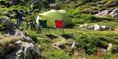 Motorhome parking space - Umgebungsschwerpunkt: See - Oberwald (Obergoms) - Stellplatz Alpenlodge Grimselpass 