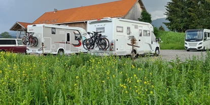 Posto auto camper - WLAN: am ganzen Platz vorhanden - Wald (Landkreis Ostallgäu) - Brandstatthof 