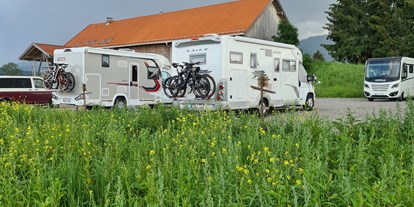Motorhome parking space - Stromanschluss - Biessenhofen (Landkreis Ostallgäu) - Brandstatthof 