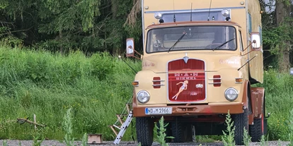 Posto auto camper - Wohnwagen erlaubt - Wald (Landkreis Ostallgäu) - Brandstatthof 