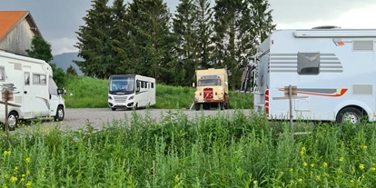 Motorhome parking space - Wintercamping - Bavaria - Brandstatthof 
