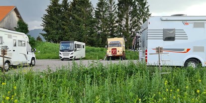 Motorhome parking space - Grauwasserentsorgung - Biessenhofen (Landkreis Ostallgäu) - Brandstatthof 