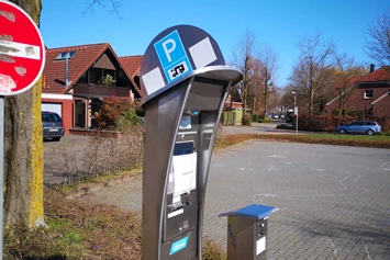 Wohnmobilstellplatz: Parkplatz Freibad Velen