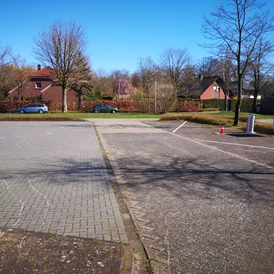 Wohnmobilstellplatz: Parkplatz Freibad Velen